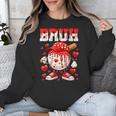 Valentines Day Baseball Drip Boys Bruh Ice Cream Toddler Kid Unisex Sweatshirt Valentines Day Baseball Drip Boys Bruh Ice Cream Toddler Kid Unisex Sweatshirt