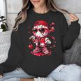 Valentines Day Baseball Drip Ice Cream For Boys Kids Teens Unisex Sweatshirt Valentines Day Baseball Drip Ice Cream For Boys Kids Teens Unisex Sweatshirt