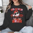 Valentines Day Baseball Six Seven 67 Meme Heart Baseball Dab Unisex Sweatshirt Valentines Day Baseball Six Seven 67 Meme Heart Baseball Dab Unisex Sweatshirt