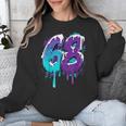 Vintage Baseball 68 Number Unisex Sweatshirt