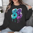 Vintage Baseball 88 Number Unisex Sweatshirt Vintage Baseball 88 Number Unisex Sweatshirt