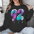 Vintage Baseball 92 Number Unisex Sweatshirt Vintage Baseball 92 Number Unisex Sweatshirt