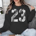 Vintage Baseball Number 23 Jersey Player Uniform Unisex Sweatshirt Vintage Baseball Number 23 Jersey Player Uniform Unisex Sweatshirt