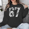 Vintage Baseball Number 67 Jersey Player Uniform Unisex Sweatshirt Vintage Baseball Number 67 Jersey Player Uniform Unisex Sweatshirt