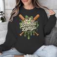 Women's Baseball Life Style 101 Apparel Youth Drip Baseball Boys Kid Unisex Sweatshirt Women's Baseball Life Style 101 Apparel Youth Drip Baseball Boys Kid Unisex Sweatshirt