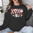 XOXO Physical Education Valentines Day Baseball Football Men Unisex Sweatshirt