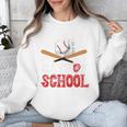 100 Days Of School Baseball 100 Days Smarter Boys Student Unisex Sweatshirt 100 Days Of School Baseball 100 Days Smarter Boys Student Unisex Sweatshirt