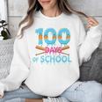 100 Days Of School Drip Ice Cream Baseball For Teacher Kids Premium Tri-Blend Unisex Sweatshirt 100 Days Of School Drip Ice Cream Baseball For Teacher Kids Premium Tri-Blend Unisex Sweatshirt