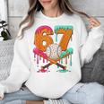 67 Ice Cream Drip Baseball Number 67 Player 67th Birthday Unisex Sweatshirt 67 Ice Cream Drip Baseball Number 67 Player 67th Birthday Unisex Sweatshirt