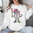 8th Birthday Baseball Ice-Cream Drip 8 Years Old Boys Girls Unisex Sweatshirt 8th Birthday Baseball Ice-Cream Drip 8 Years Old Boys Girls Unisex Sweatshirt