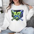 Awesome 67 Baseball Drip Effect Baseball 6-7 Meme Graphic Premium Tri-Blend Unisex Sweatshirt Awesome 67 Baseball Drip Effect Baseball 6-7 Meme Graphic Premium Tri-Blend Unisex Sweatshirt
