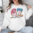 Baseball 67 Kids Ice Cream Drip Six Seven Youth Boys Unisex Sweatshirt Baseball 67 Kids Ice Cream Drip Six Seven Youth Boys Unisex Sweatshirt