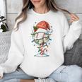 Baseball Christmas Ball Hat Snow Winter Premium Tri-Blend Unisex Sweatshirt Baseball Christmas Ball Hat Snow Winter Premium Tri-Blend Unisex Sweatshirt