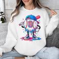 Baseball Drip 8th 8 Year Old Birthday Boys Pitcher Player Unisex Sweatshirt