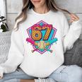 Baseball Drip Jersey Number 67 For Players & 67th Birthday Premium Tri-Blend Unisex Sweatshirt Baseball Drip Jersey Number 67 For Players & 67th Birthday Premium Tri-Blend Unisex Sweatshirt