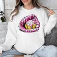 Baseball Glove Drip Shirt Ice Cream Dripping Girls Pocket Premium Unisex Sweatshirt Baseball Glove Drip Shirt Ice Cream Dripping Girls Pocket Premium Unisex Sweatshirt
