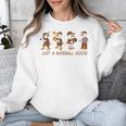 Baseball Goose Baseball Silly Goose Game Day Sports Unisex Sweatshirt Baseball Goose Baseball Silly Goose Game Day Sports Unisex Sweatshirt