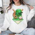 Baseball Life Style Ice Cream Drip Green Premium Tri-Blend Unisex Sweatshirt Baseball Life Style Ice Cream Drip Green Premium Tri-Blend Unisex Sweatshirt