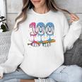 Baseball Player 100 Days Of School Sports Ice Cream Drip Premium Tri-Blend Unisex Sweatshirt Baseball Player 100 Days Of School Sports Ice Cream Drip Premium Tri-Blend Unisex Sweatshirt