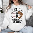 Baseball Senior Mom 2026 The Final Inning Unisex Sweatshirt Baseball Senior Mom 2026 The Final Inning Unisex Sweatshirt