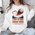 Baseball Valentine Forever On Deck For You Unisex Sweatshirt Baseball Valentine Forever On Deck For You Unisex Sweatshirt