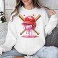 Boys Valentine Day Baseball Helmet Drip Ice-Cream Youth Kids Unisex Sweatshirt Boys Valentine Day Baseball Helmet Drip Ice-Cream Youth Kids Unisex Sweatshirt