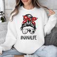 Classy Nana Life Soccer Messy Bun Baseball Mother's Day Unisex Sweatshirt Classy Nana Life Soccer Messy Bun Baseball Mother's Day Unisex Sweatshirt