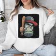 Cool Dollar Bill Guy With Cap And Baseball Costume Premium Tri-Blend Unisex Sweatshirt Cool Dollar Bill Guy With Cap And Baseball Costume Premium Tri-Blend Unisex Sweatshirt
