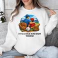 Father Son Baseball Father's Day Unisex Sweatshirt Father Son Baseball Father's Day Unisex Sweatshirt