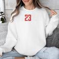 FO23VER Trendy Number 23 Baseball Team Sport For Women Men Unisex Sweatshirt