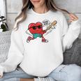 Heart Valentines Day Baseball Men Boys Kids Teens Unisex Sweatshirt Heart Valentines Day Baseball Men Boys Kids Teens Unisex Sweatshirt