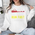 Hit Hard Run Fast Turn Left Baseball Quote Fan Coach Premium Tri-Blend Unisex Sweatshirt Hit Hard Run Fast Turn Left Baseball Quote Fan Coach Premium Tri-Blend Unisex Sweatshirt