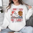 I Just Hit 100 Days Of School Baseball Boy Girl Teacher Unisex Sweatshirt