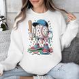 Melting Slime Sprinkle Baseball Mascot With Bat Unisex Sweatshirt Melting Slime Sprinkle Baseball Mascot With Bat Unisex Sweatshirt