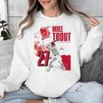 Mike Trout Los Angeles A MLB Baseball Players MLBMTR304N Unisex Sweatshirt Mike Trout Los Angeles A MLB Baseball Players MLBMTR304N Unisex Sweatshirt