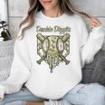 Old School Camo Baseball Drip Double Digits 10th Birthday Unisex Sweatshirt