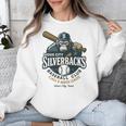 Sioux City Silverbacks Retro Minor League Baseball Unisex Sweatshirt