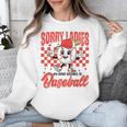 Sorry Ladies My Heart Belongs To Baseball Valentines Boys Unisex Sweatshirt Sorry Ladies My Heart Belongs To Baseball Valentines Boys Unisex Sweatshirt
