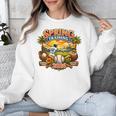 Spring Training 2026 Baseball Vintage Sunset Premium Tri-Blend Unisex Sweatshirt