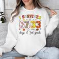 I Survived 6733 Days Baseball Football Softball 3rd Grade Unisex Sweatshirt I Survived 6733 Days Baseball Football Softball 3rd Grade Unisex Sweatshirt