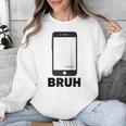 Texted First Bruh Seen Message Valentine's Day Humor Raglan Baseball Tee Unisex Sweatshirt Texted First Bruh Seen Message Valentine's Day Humor Raglan Baseball Tee Unisex Sweatshirt