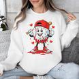 Valentine Baseball Heart Sports Men Boys Kid Unisex Sweatshirt Valentine Baseball Heart Sports Men Boys Kid Unisex Sweatshirt
