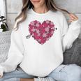 Valentine's Day Baseball Heart Softball Player Sports Lover Unisex Sweatshirt Valentine's Day Baseball Heart Softball Player Sports Lover Unisex Sweatshirt