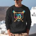 10 Years Old 10th Birthday Baseball Ice Cream Dripping Boys Unisex Sweatshirt 10 Years Old 10th Birthday Baseball Ice Cream Dripping Boys Unisex Sweatshirt