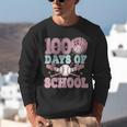 100 Days Of School Baseball 100th Day Of School Girls Unisex Sweatshirt