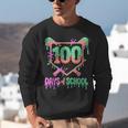100 Days Of School Baseball Ice Cream Drip 100th Day Player Unisex Sweatshirt