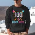 100 Days Of School Baseball Ice Cream Drip 100th Day School Unisex Sweatshirt 100 Days Of School Baseball Ice Cream Drip 100th Day School Unisex Sweatshirt