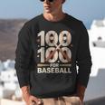 100 Days Of School Baseball Love Valentine’s Day Men Women Unisex Sweatshirt