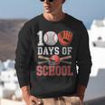 100 Days Of School Baseball Player Teacher Student Unisex Sweatshirt 100 Days Of School Baseball Player Teacher Student Unisex Sweatshirt