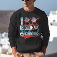 100 Days Of School Boys Baseball Drip 100th Day Dabbing Ball Unisex Sweatshirt